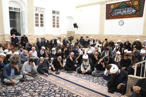 مراسم عزاداری شهادت امام صادق (ع)  در بیت آیت الله العظمی شبیری زنجانی