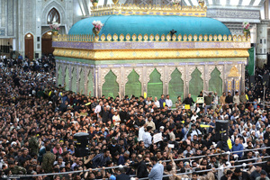 حضور شخصیت‌های سیاسی و مسئولان کشوری و لشکری در مراسم سالگرد ارتحال حضرت امام خمینی (س) -3