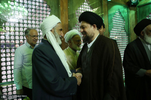 تجدید میثاق هیأت رئیسه و اعضای مجلس خبرگان رهبری با آرمان های امام خمینی (س)