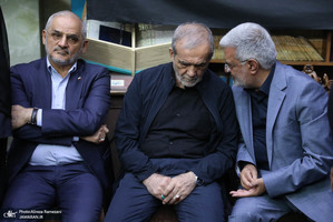 مراسم تکریم ۵۷ شهید گلگون کفن ارتش جمهوری اسلامی ایران