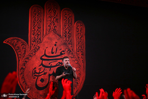 مزاسم شب تاسوعای حسینی (ع) در امام زاده صالح (ع)