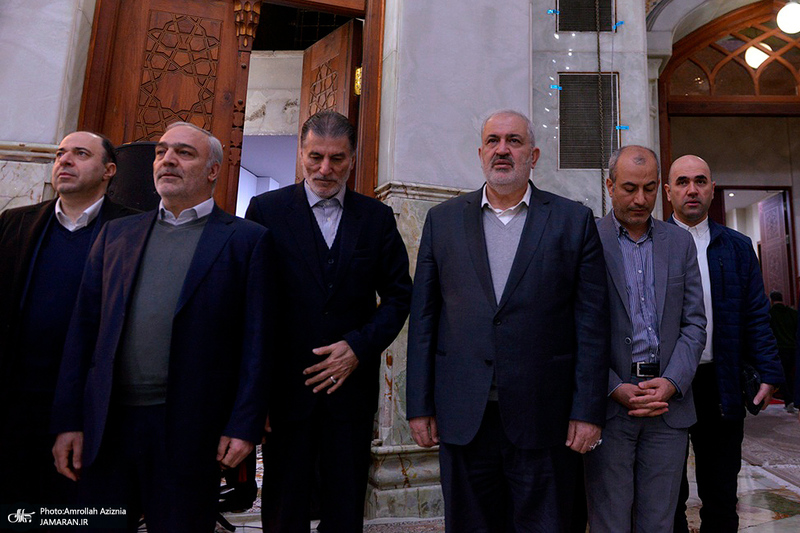 تجدید میثاق وزیر و مدیران ارشد وزارت نیرو با آرمان های حضرت امام (س)