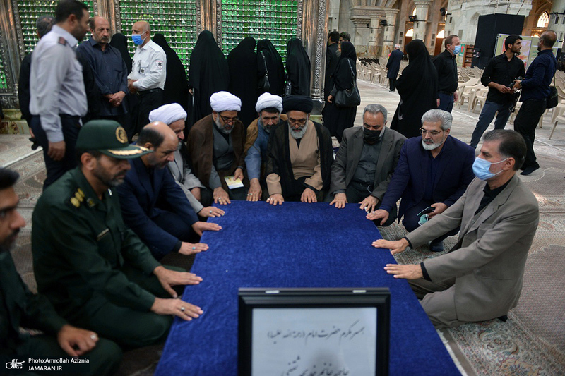 تجدید میثاق رئیس و اعضا شورای هماهنگی تبلیغات اسلامی با آرمان های امام خمینی (س)