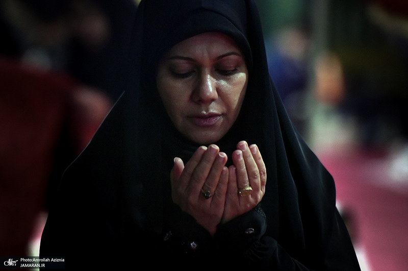 احیای شب بیست و سوم ماه رمضان در گلزار شهدای بهشت زهرا (س)