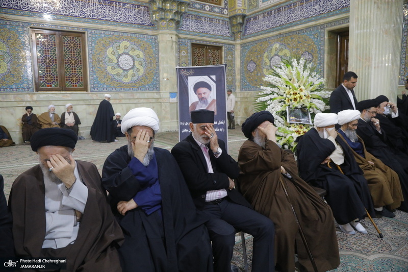 مراسم بزرگداشت آیت الله موسوی بجنوردی (ره) در قم - 2