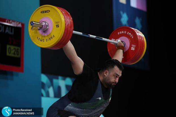 وزنه برداری بدون مدال در پاریس؛ داودی هم در المپیک کاری از پیش نبرد