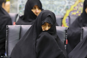 مراسم اربعین شهدای خدمت در حرم حضرت معصومه (س)