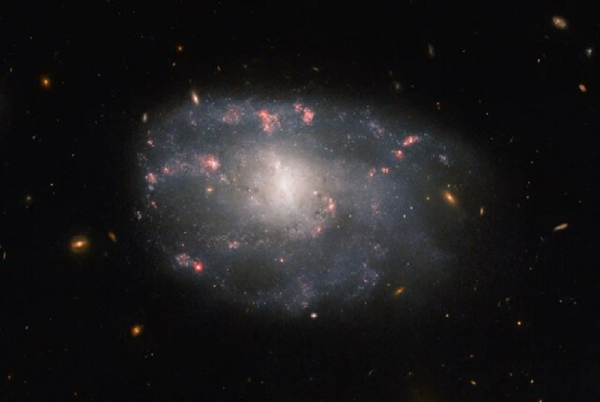 کهکشانی که میزبان یک انفجار ستاره‌ای بوده است
