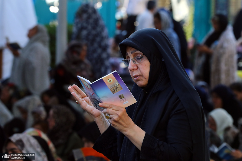 مراسم دعای عرفه در حرم مطهر امامزاده صالح (ع) تجریش