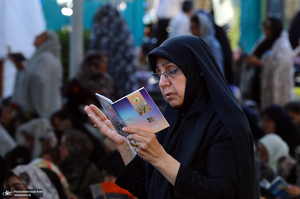 مراسم دعای عرفه در حرم مطهر امامزاده صالح (ع) تجریش