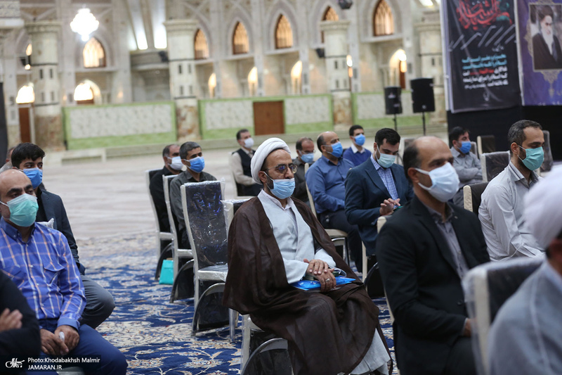 دیدار سرپرست و کارکنان موسسه تنظیم و نشر آثار امام خمینی(س) با سید حسن خمینی