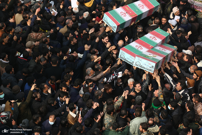 مراسم تشییع 200 شهید گمنام دفاع مقدس در تهران - 3