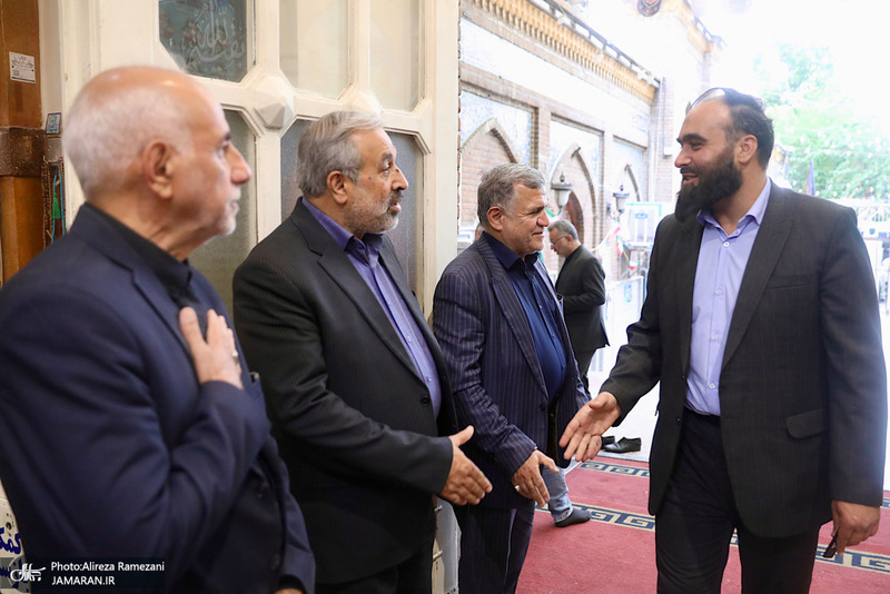 مراسم گراميداشت رهبر شهيد در مسجد فخرآباد