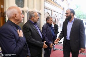 مراسم گراميداشت رهبر شهيد در مسجد فخرآباد