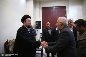 دیدار وزیر ارتباطات و معاونین با سید حسن خمینی