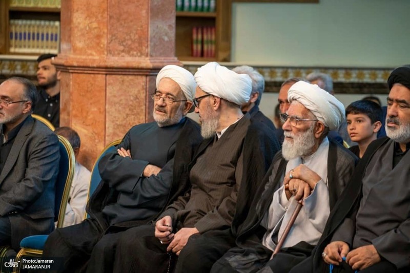 مراسم بزرگداشت آیت الله حسن صانعی (ره) در حسینیه شماره 2 جماران