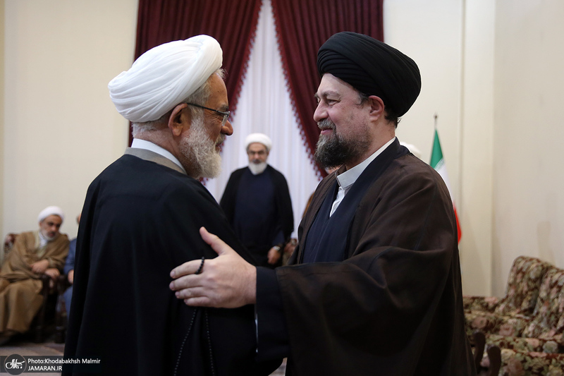 تجدید میثاق رئیس قوه قضاییه و جمعی از اعضای دستگاه قضا با آرمان های حضرت امام خمینی (س)-2