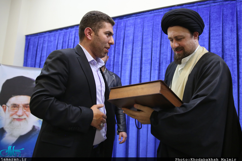 دیدار اعضای انجمن مردم نهاد «شهر من کرج» با سید حسن خمینی