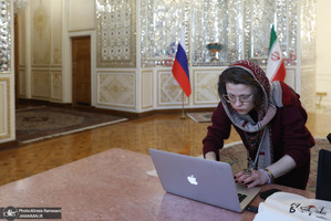 نشست خبری مشترک وزرای خارجه ایران و روسیه