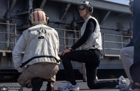 بازدید ویتکاف و کوشنر از ناو هواپیمابر آبراهام لینکلن (6)