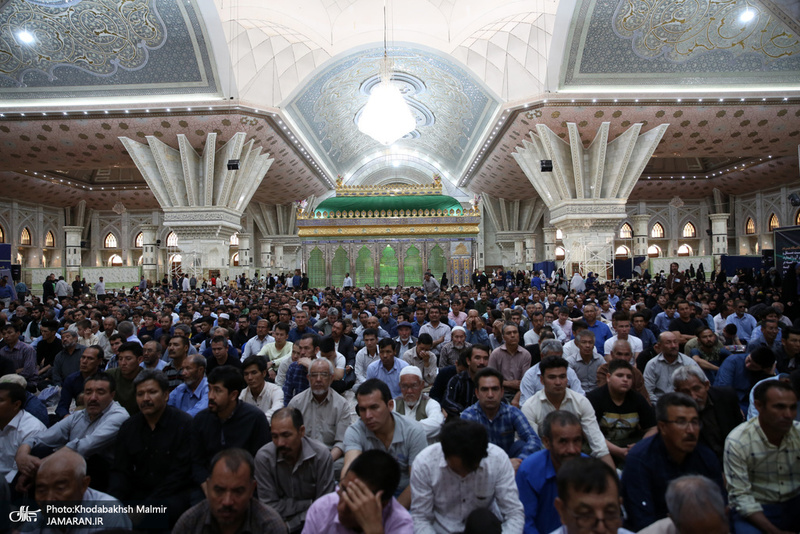 مراسم بزرگداشت ارتحال آیت الله العظمی محقق کابلی در حرم امام خمینی (س)