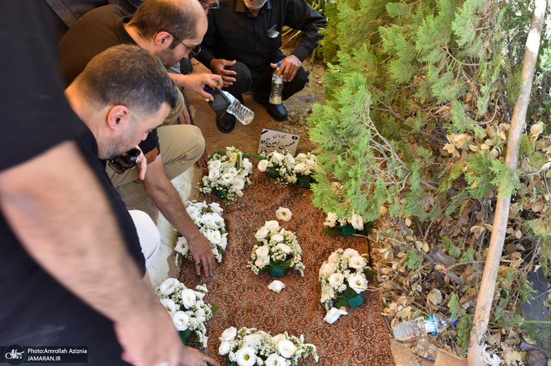 مراسم تشییع و خاکسپاری حاج محسن امین‌زاده