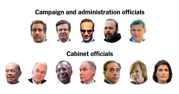 از محکومیت های کیفری تا رسوایی های اخلاقی: تمامی سوء رفتارها در حلقه اطرافیان ترامپ
