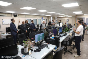 بازدید رییس موسسه تنظیم و نشر آثار امام خمینی (ره) از خبرگزاری ایسنا