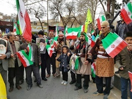 هم نوایی لرستان با فریاد اتحاد ایران در جشن پیروزی انقلاب