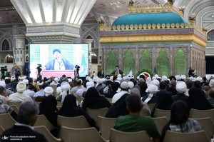 تجدید میثاق مهمانان سی و نهمین اجلاس وحدت اسلامی با آرمان‌های امام خمینی(س) -2