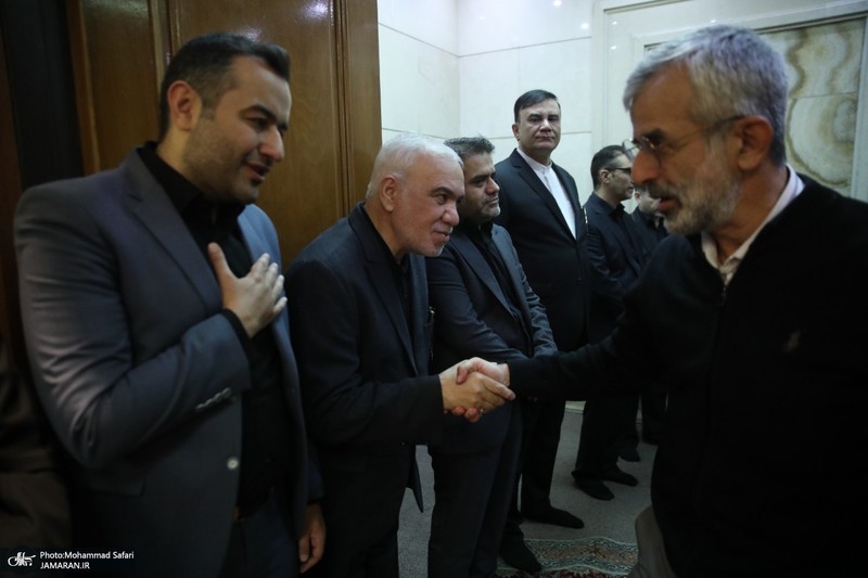 مراسم ختم همسر علی آقامحمدی -1