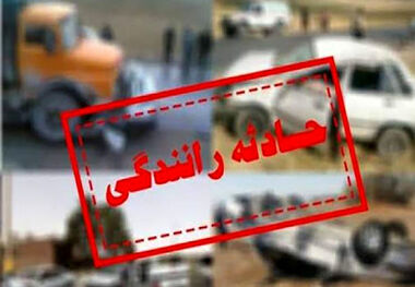 برخورد اتوبوس با کامیون 15 مصدوم بر جا گذاشت