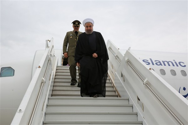 روحانی به ایران بازگشت