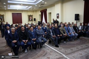 دیدار رئیس و اعضای شورای عالی استان ها با سید حسن خمینی