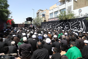 مراسم شهادت امام جعفر صادق(ع) با حضور آیت الله العظمی وحید خراسانی