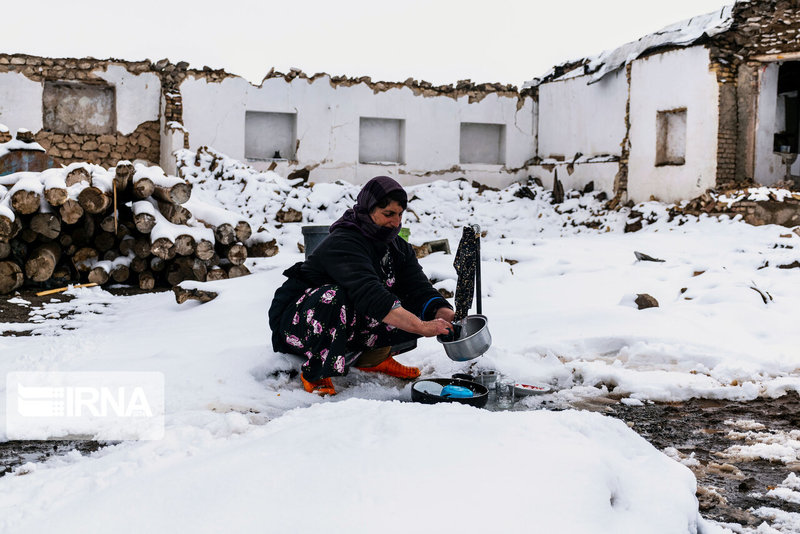 وضعیت زلزله زدگان بخش قطور شهرستان خوی