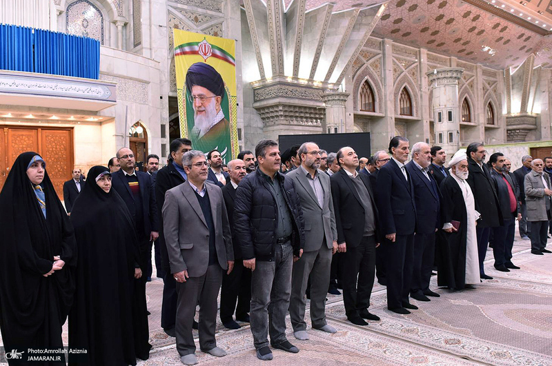 تجدید میثاق وزیر، معاونان و کارکنان وزارت نیرو