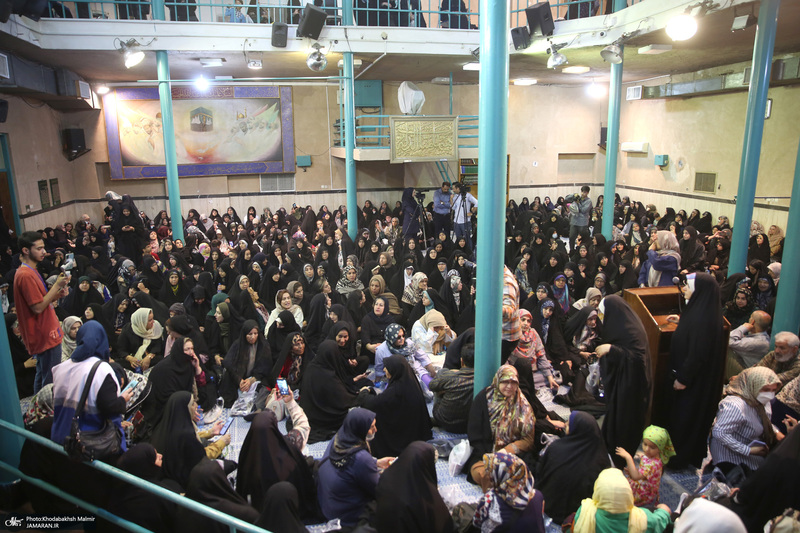 مراسم «کوچه آفتاب» در جماران