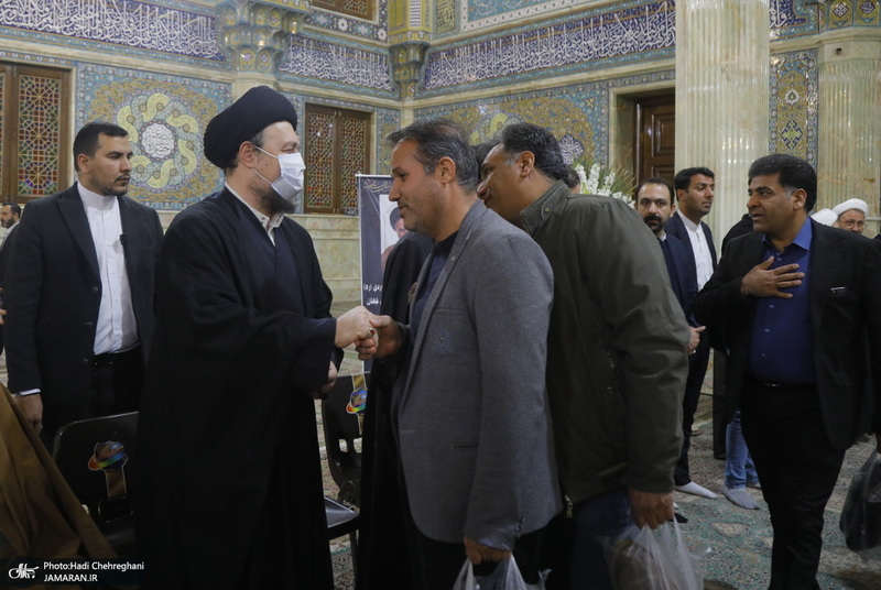 مراسم بزرگداشت آیت الله موسوی بجنوردی (ره) در قم - 1