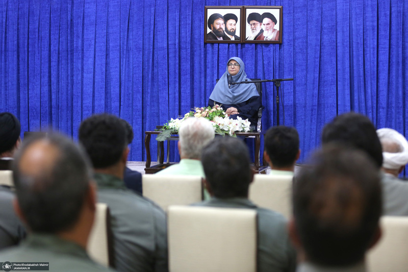 دیدار رئیس و مدیران سازمان حفاظت محیط زیست با سید حسن خمینی