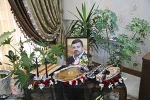 حضور سید حسن خمینی در منزل مرحوم حسین عبداللهی