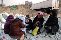 تصاویری دل خراش از جمع آوری معتادان متجاهر از دره فرحزاد