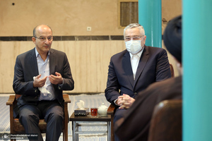 دیدار مفتی اعظم و سفیر کرواسی در ایران با سید حسن خمینی