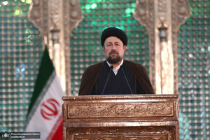 تجدید میثاق رئیس جمهور و اعضای دولت با آرمان های حضرت امام خمینی (س)