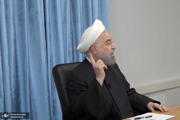 حسن روحانی: از رئیس‌جمهور تا مردم نمی‌خواهند این صداوسیما را ببینند/ ظاهراً بعضی‌ها از پیمان و مذاکره بدشان می‌آید/ تنگه هرمز باید پررونق و برای ما اهرم امنیت باشد/ انتقام باید به شیوه ائمه هدی باشد/ جنگ باید عزتمندانه پایان یابد