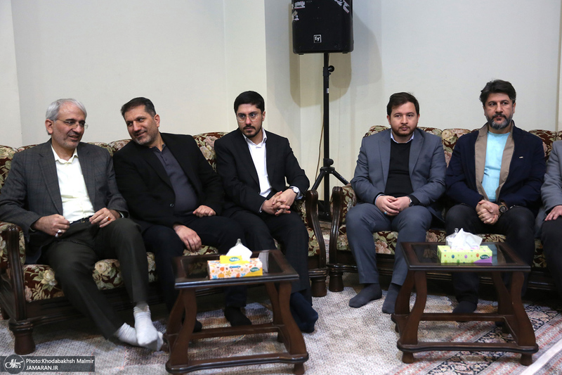 دیدار رییس دانشگاه آزاد اسلامی با سید حسن خمینی