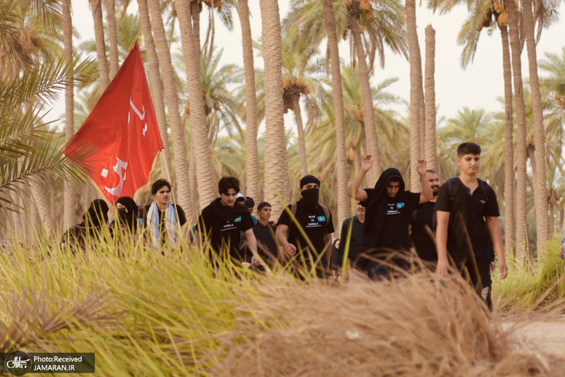 پیاده روی زائران اربعین