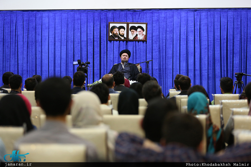 دیدار اعضا و ادوار انجمن اسلامی دانشجویان دانشگاه تهران و علوم پزشکی با سید حسن خمینی