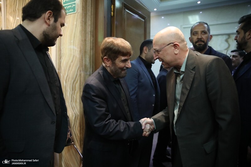 مراسم ختم همسر علی آقامحمدی -1