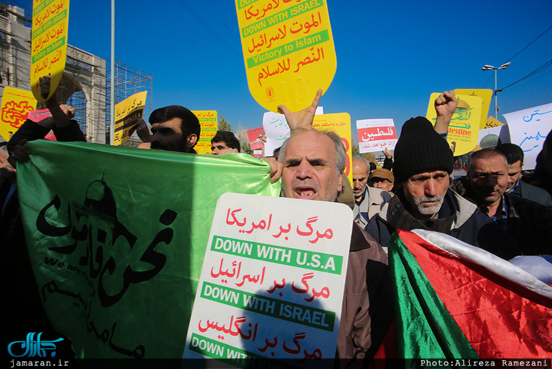 راهپیمایی ضد صهیونیستی پس از نماز جمعه‌ تهران